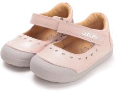 D. D. STEP pantofi pentru fete cu picior deschis cu velcro roz (14BEFB)