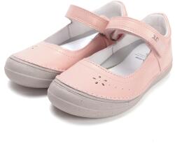D. D. STEP pantofi pentru fete cu deget deschis, cu velcro roz (14BEFE)