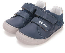 D. D. STEP Pantofi sport băieți, cu velcro, albastru, 26-29 albastru închis (14BD41)