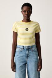 Guess Jeans tricou pentru femei din bumbac cu elastan 9BY2-TSDZO0_11X (W6YI60.K6413)