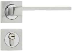 Novo Doors Maner patrat argintiu Novo Doors cu broasca inclusa (MSPA)