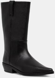 MICHAEL Michael Kors botine pentru femei din piele Farren Flat Boot 9BY2-OBDZ3C_99X (40T6FRMB5L.001)