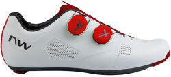 Northwave Cipő NORTHWAVE ROAD REVOLUTION FEHÉR/FLUO PIROS