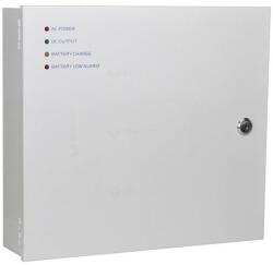 Pulsar Sursa in comutatie cu back-up ZTP1210B-09F, tensiune iesire reglabila 12-14V DC ADJ, curent 10A, 9 canale de iesire, curent incarcare acumulator 1.8A, compatibila acumulator 12V 7Ah, eficienta peste 8
