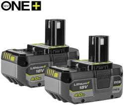 RYOBI Akkumulátorpack 18V 4.0 Ah 2db (5133005304) (RYOBI5133005304)