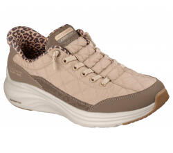 Skechers Slip-Ins Contour Foam Leopard Dream női bebújós sneaker sportcipő 150419-BRN