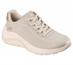 Skechers Bobos Squad Waves Current Look törtfehér fúzős sportcipő 117679-OFWT