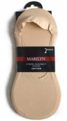Marilyn Női Zokni Marilyn Láb Discreet Bézs 35-38 (beżowe stopki unisex z silikonem)