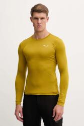 Salewa sportos hosszúujjú felső férfi Puez Melange Dry Tee - zöld L - answear - 21 990 Ft