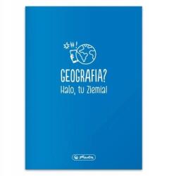 Herlitz Kockás füzet földrajz A5 Herlitz 60 lap (5901389557121)
