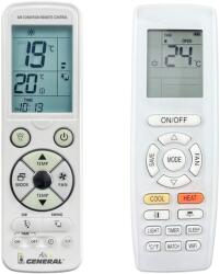 General GREE YAP1S - telecomandă de lux retroiluminată