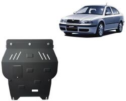  Acél motor, kapcsolószekrény, hűtő védőlemez Skoda Octavia 1 - (1998-2010)