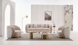  Delusso Passione 3 részes kanapé szett Beige