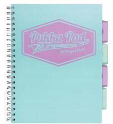 Pukka Pad Spirálos Jegyzetfüzet B5 kockás távtartókkal Pukka 100 lap (3032S(TL-PST)