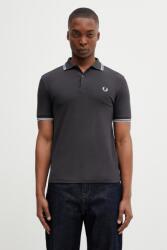 Fred Perry pamut póló - szürke XL