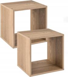 Costway Könyvespolc 2 egymásra rakható kockával 33x38x38 (JV11351-2)