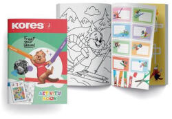 Kores Foglalkoztató füzet, gyerekeknek, A5, KORES "Kastor (PROMO3274)