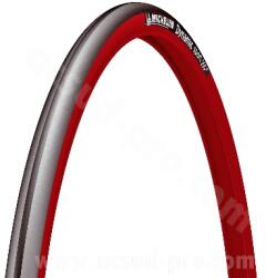 MIC PNEU VELO 700x23 Michelin Dynamic Sport piros 3x30TPI 290g merev perem (23-622) kerékpár gumiabroncs MIC Bicikli alkatrészek Kerékpár alkatrészek Kerékpár gumik