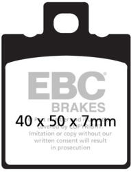 EBC Brakes EBC FA047TT fékbetét (1 tárcsához) EBC Brakes Futómű és fék alkatrészek Fékbetétek (tárcsafék)