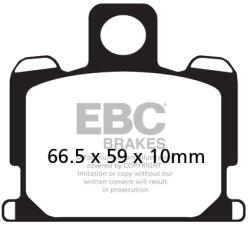EBC Brakes EBC FA070 fékbetét (1 tárcsához, komplett) EBC Brakes Futómű és fék alkatrészek Fékbetétek (tárcsafék)