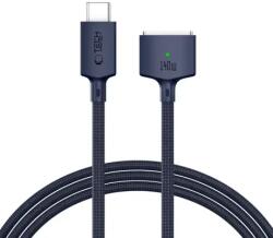 Tech-Protect MMC01 mágneses kábel MacBook USB-C / MagSafe 3, 140W 2m, kék