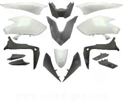 TNTOR TMAX 530CC 2017-2019 SX/DX fehér verseny karosszéria készlet (15 darab) TNTOR Vázak, idomok, kiegészítők Idomok, burkolat elemek