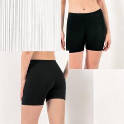 Özkan Női pamut short alsó - combközépig érő M, Fekete 124181