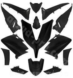 TNTOR karosszéria készlet Yamaha TMAX 530cc 2015-2016-hoz, matt fekete (14 darabos) TNTOR Vázak, idomok, kiegészítők Idomok, burkolat elemek