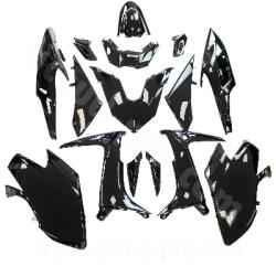 TNTOR karosszéria készlet Yamaha TMAX 560cc 2020-2021, fényes fekete (15 darabos) TNTOR Vázak, idomok, kiegészítők Idomok, burkolat elemek
