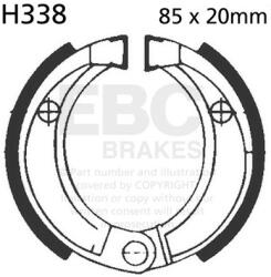EBC Brakes EBC H338 fékpofa garnitúra (1 készlet) EBC Brakes Futómű és fék alkatrészek Fékpofák (dobfék)
