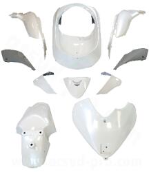 TNTOR Honda SH125-150cc 2009-2012 idomkészlet fehér (10 darabos) TNTOR Vázak, idomok, kiegészítők Idomok, burkolat elemek