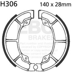 EBC Brakes EBC H306 fékpofa készlet (1 garnitúra) EBC Brakes Futómű és fék alkatrészek Fékpofák (dobfék)