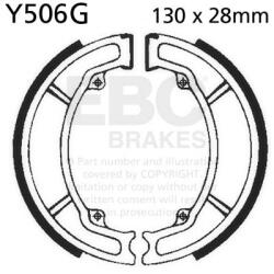 EBC Brakes EBC Y506G hornyolt fékpofa garnitúra (1 készlet) EBC Brakes Futómű és fék alkatrészek Fékpofák (dobfék)