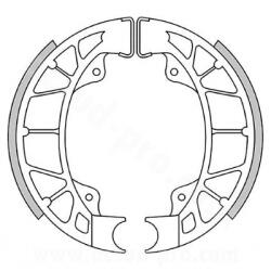 BREN Hátsó fékpofa Piaggio 50 ZIP 2T / 50-125 Vespa LX / Typhoon / NRG / Liberty / Gilera 50 Stalker / Runner-hez (Ø110 x 25) (OEM: 82907R) BR01284 BREN Futómű és fék alkatrészek Fékpofák (dobfék)
