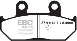 EBC Brakes EBC SFAC412 robogó fékbetét karbon (1 tárcsához, komplett) EBC Brakes Futómű és fék alkatrészek Fékbetétek (tárcsafék)