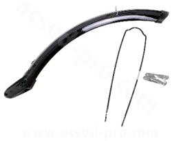 EZO Belleville 26'' / TNT Onde 26'' első sárvédő merevítőkkel kerékpárhoz EZO Bicikli alkatrészek Kerékpáros kiegészítők Kerékpár sárvédők