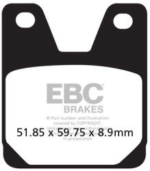 EBC Brakes EBC FA267HH megerősített fékbetét (1 tárcsához) EBC Brakes Futómű és fék alkatrészek Fékbetétek (tárcsafék)