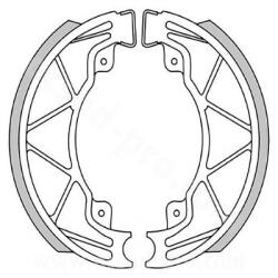 BREN BRENTA hátsó fékpofa Piaggio 125 Fly, Liberty I Get 50-125cc, X8 / Aprilia 125 Mojito, Sport-City / SXR 50cc (Ø140 x 25) (OEM: 56294R5 / 1C000655R) BR0300 BREN Futómű és fék alkatrészek Fékpofák (dobf