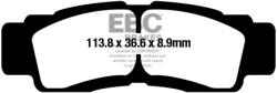 EBC Brakes EBC FA676R fékbetét garnitúra (1 tárcsához) EBC Brakes Fékrendszer és alkatrészei Fékbetétek, fékpofák és féktárcsák Tárcsafékbetétek