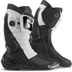 GAERNE GP1 LS fekete/fehér sport motoros csizma - 45 GAERNE Sisakok és ruházat Csizmák