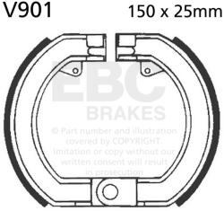 EBC Brakes EBC V901 fékpofa garnitúra (1 készlet) EBC Brakes Futómű és fék alkatrészek Fékpofák (dobfék)