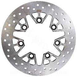 RBMAX hátsó féktárcsa maxiscooterhez, Piaggio Beverly 300-310-400cc 2021> ⌀240mm (OEM: 1C004943) RBMAX Futómű és fék alkatrészek Féktárcsák