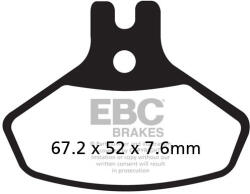 EBC Brakes EBC FA468R fékbetét szett (1 tárcsához) EBC Brakes Futómű és fék alkatrészek Fékbetétek (tárcsafék)