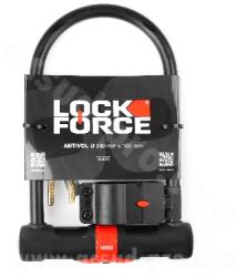 LOCKF HERCULE 240 x 165 U-lakat tartóval LOCKF Bicikli alkatrészek Kerékpáros kiegészítők Biciklizárak