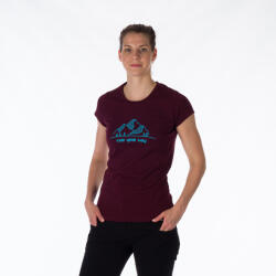 Northfinder Tricou bumbac femei Maud wine (107495-378-101)