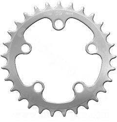 TA Zelito 74mm 29 fogas ezüst 5 ágú belső lánckerék TA Bicikli alkatrészek Kerékpár alkatrészek Kerékpár lánctányérok