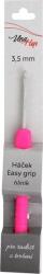 Vlna-Hep Easy Grip alumínium horgolótű, 14 cm - 3, 5-os méret
