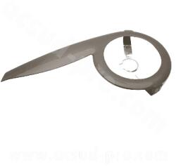SACU láncvédő pisztoly formájú, 160 mm, 42-46 fogas, füstszínű, kerékpárhoz SACU Bicikli alkatrészek Kerékpár alkatrészek Kerékpár lánctányérok