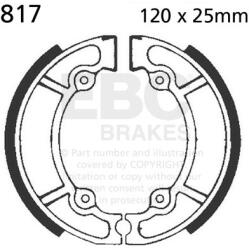 EBC Brakes EBC 817 fékpofa garnitúra (1 készlet) EBC Brakes Futómű és fék alkatrészek Fékpofák (dobfék)