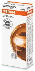 OSRAM Bec W5W 12V, 5W, bec fara soclu, alb (OS_2825) - pcone